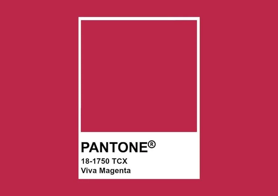 Pantone 2023 - Color Viva Magenta